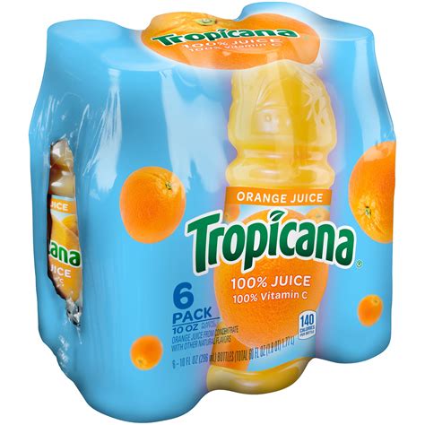 Tropicana 100 Orange Fruit Juice 10 Fl Oz