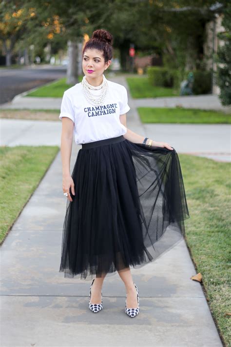 How To Wear A Tulle Skirt In A Complete Guide Fashion Style