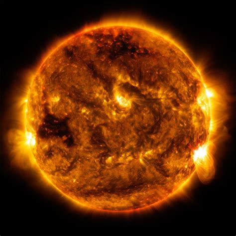 Nasas Sdo Sees Sun Emit Mid Level Flare Oct 1 Nasa Solar System