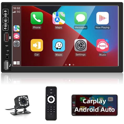 Buy Double Din Car Stereo Apple Carplay Android Auto 7 Inch