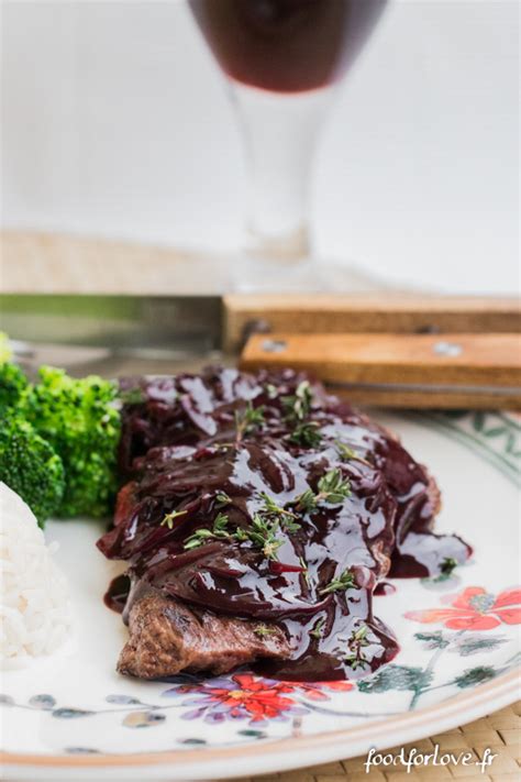 Bavette à l Échalote et au Vin Rouge