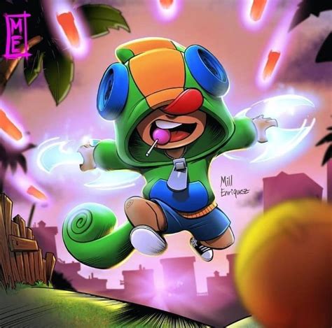It's a brawler which was released in december 2018, making it one of the brawler newest legendary along with sandy. Pin em Brawl Stars **LEON**