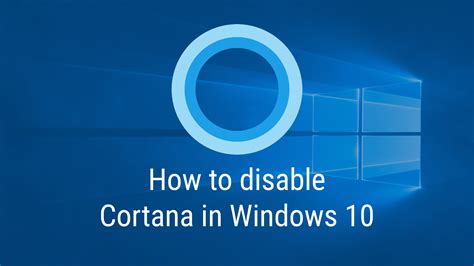 How To Disable Cortana In Windows Quotefully