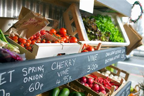 Crates Of Produce For Sale Stock Image F0054178 Science Photo