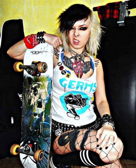 Christina Chaos Punk Outfits Punk Rock Girls Punk Girl