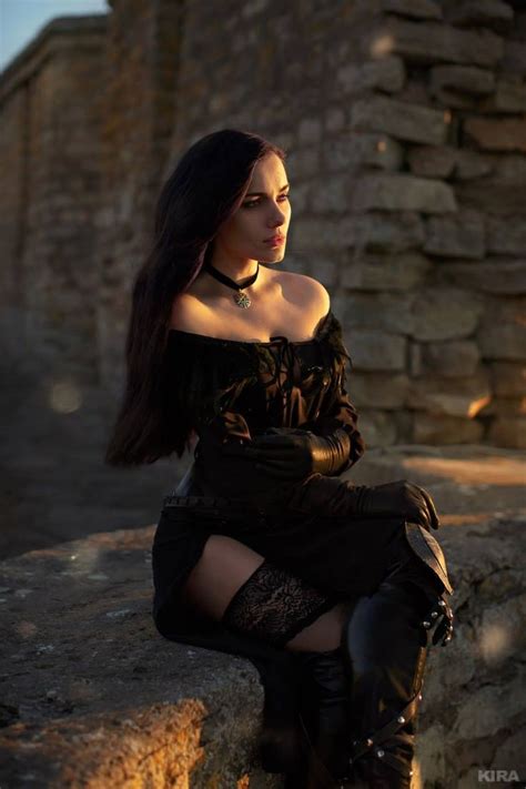 Self Oc Yennefer Nude Cosplay From The Witcher By Felicia Vox Hot Sex