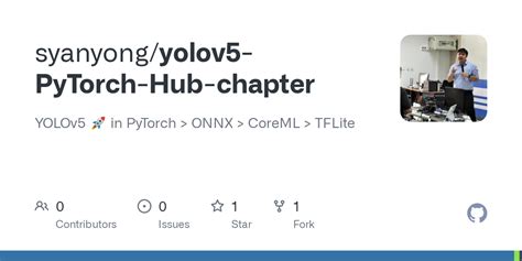 GitHub Syanyong Yolov5 PyTorch Hub Chapter YOLOv5 In PyTorch