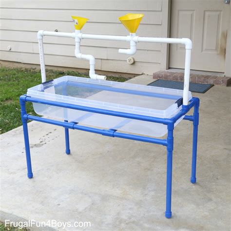 How To Make A Pvc Pipe Sand And Water Table Frugal Fun For Boys And