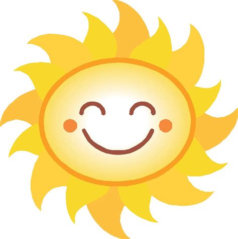 Smiling Sun Clipart  Clipartix