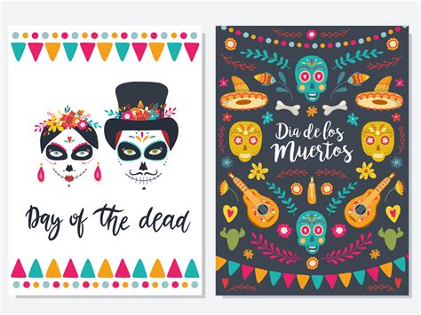 Dia De Los Muertos Invitation Template