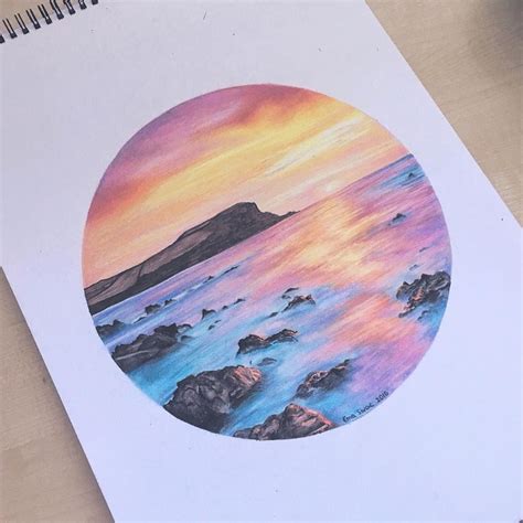 Dreamy Sunset Ema Sivac Colored Pencils 2016 Colored Coloring Wallpapers Download Free Images Wallpaper [coloring436.blogspot.com]