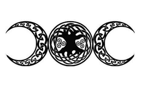 Three Circles With Designs In The Middle