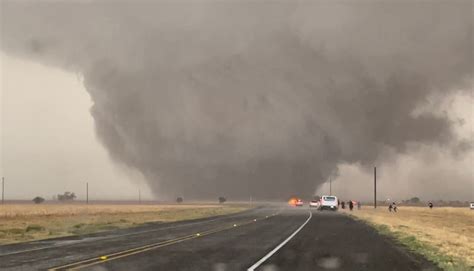 Massive Tornado Amazed Storm Chasers Near Morton Texas The