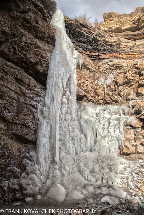 Utah Frozen Waterfall Near Price Utah Flickr