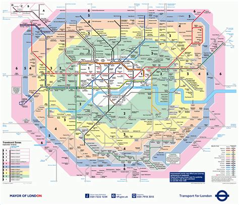 London Map Zone 1 9