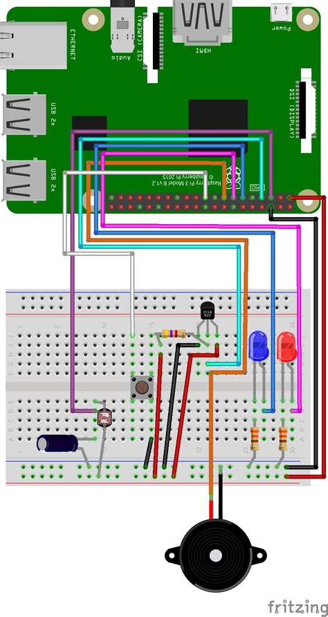 raspberry pi  connection diagram wiring diagram image