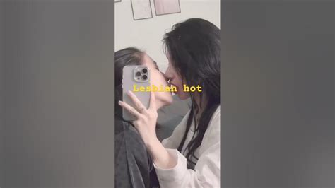hot korean lesbian hot kissing scenes shortvideo kiss lesbiankiss youtube