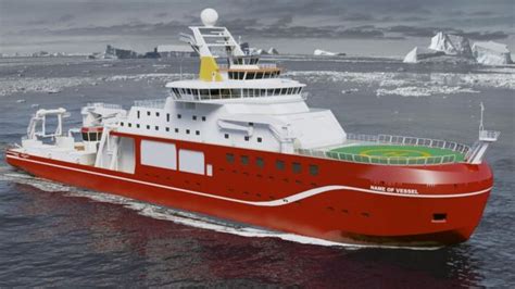 Boaty Mcboatface Polar Ship Named After Attenborough Bbc News
