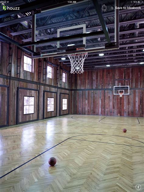 Rustic Basketball Court Home Basketball Court Basketball Court