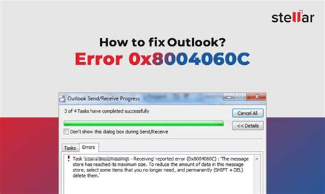 How To Fix Outlook Error X C SOLVED