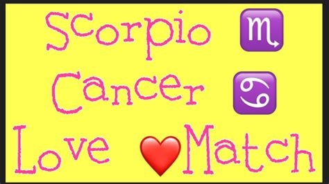 If you're ready to understand more about how compatible are libra man and cancer woman, check. Scorpio ♏️ and Cancer ♋️ Compatible - YouTube