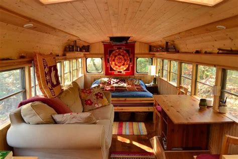 24 Best Short Bus Camper Conversion Ideas School Bus House Bus House