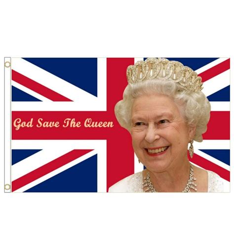 Buy 3x5ft Queen Elizabeth Ii Platinum Jubilee 2022 God Save The Queen