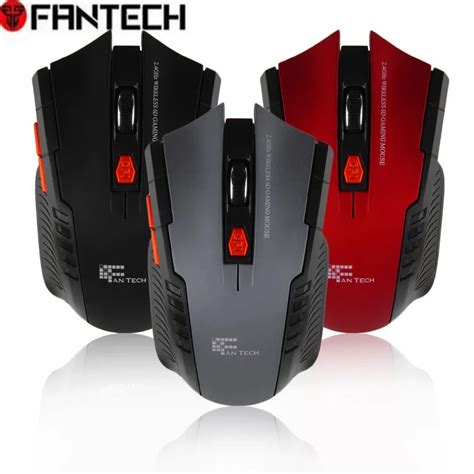 Fantech 24ghz Usb 20 Wireless Mouse 6d Gaming Optical Gaming Mouse