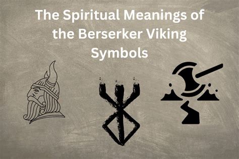 The Spiritual Meanings Of The Berserker Viking Symbols Symbolscholar