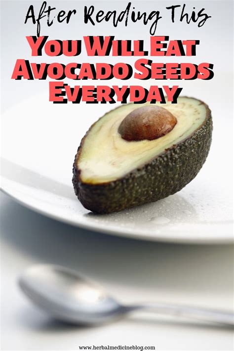 After Reading This You Will Eat Avocado Seeds Everyday With Images