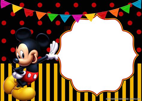 Free Printable Mickey Mouse Stationery Free Printable Templates