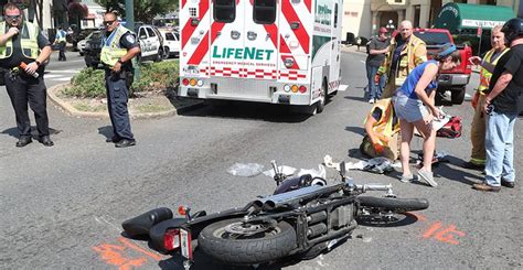 Motorcyclist Injured