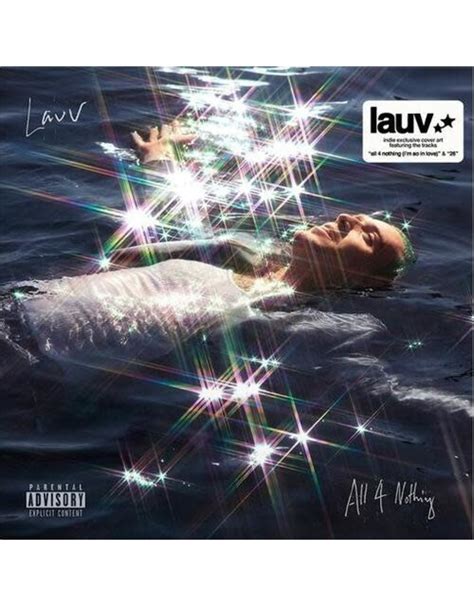 Lauv All 4 Nothing Exclusive Alternate Cover Vinyl Pop Music