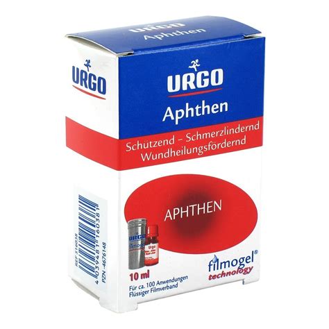 Ein 100% wirkendes heilmittel existiert bisher noch nicht.pic.twitter.com/tzktsy6uii. Urgo Aphthen flüssig 10 Milliliter online bestellen ...