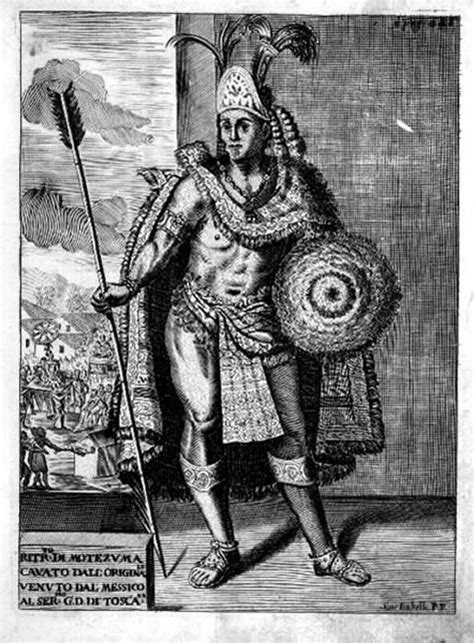 picture information aztec emperor moctezuma ii