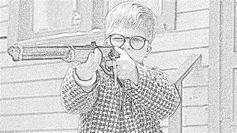 Coloring Pages: A Christmas Story Coloring Pages Free and Downloadable