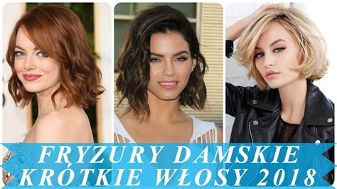 Jeśli jesteś posiadaczką krótkich włosów i szukasz pomysłów jakie uczesania możesz wyczarować z takich włosów, jesteś w odpowiednim miejscu. Najlepsze fryzury krótkie damskie gwiazd 2018 - YouTube
