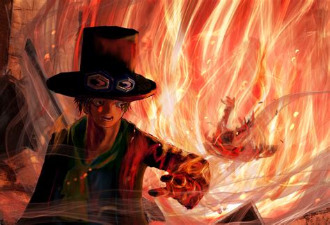 One piece sabo wallpaper, anime, sabo (one piece), motion, orange color. One Piece 4k Ultra HD Wallpaper | Background Image ...