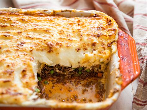 Regardless of what you call it, a shepherd's pie is basically a casserole with a layer of cooked meat and. A Few Not-So-Classic Ingredients Make a More Savory Shepherd's Pie | Serious Eats