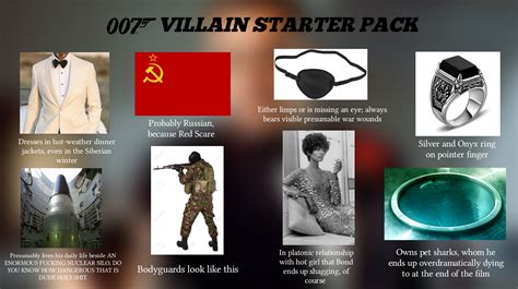 Bond Villain Starter Pack Rstarterpacks