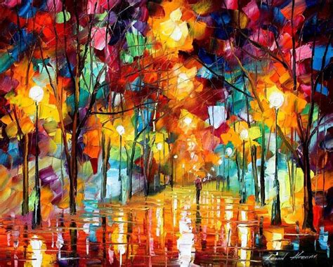 Breathtaking Oil Paintings Using Only A Palette Knife