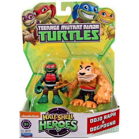 Teenage Mutant Ninja Turtles Half Shell Heroes Dojo Raphael And