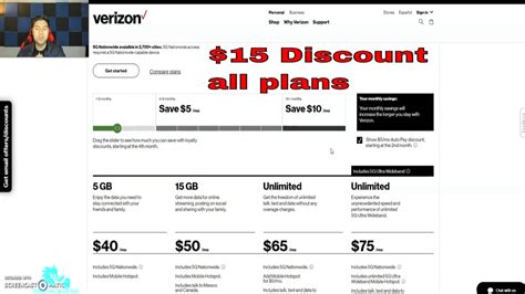 Verizon Prepaid New 75 Unlimited Ultra Wideband Plan 15 Month