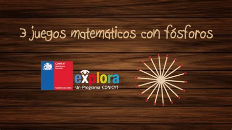 Con estos juegos de matemáticas para primaria ✅, ordenados por curso y tema puedes practicar exactamente el concepto que necesitas de forma divertida. 3 juegos matemáticos con fósforos - YouTube