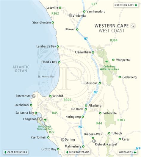 West Coast Travel South African Provinces Tourism