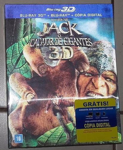Blu ray 3d 2d Jack O Caçador De Gigantes 2 Discos Novo MercadoLivre