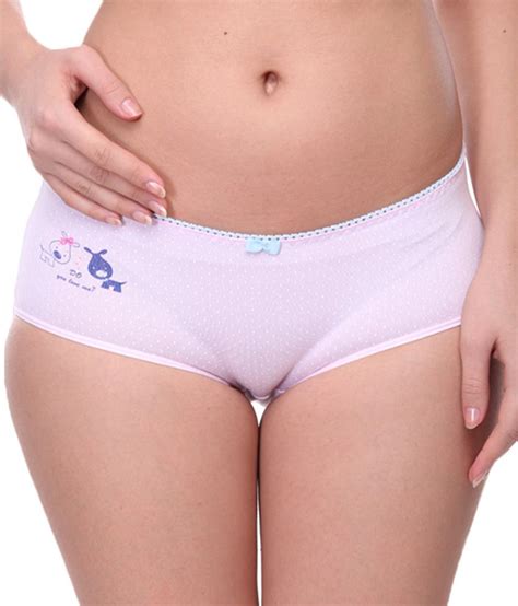 Buy Feminin Pink Cotton Panties Online At Best Prices In India Snapdeal