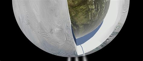 Saturnmond Enceladus Spektrum Der Wissenschaft