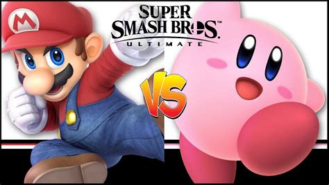Super Smash Bros Ultimate Online Battles 198 Mario Vs Kirby Youtube