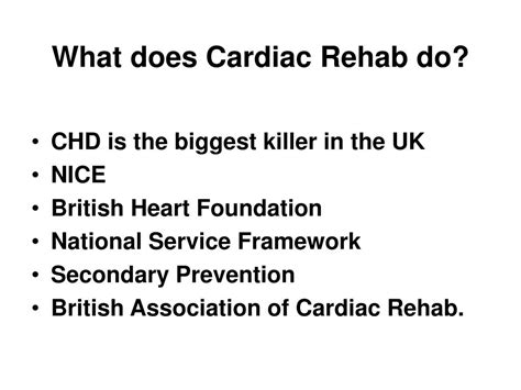 Why Is Cardiac Rehab Important